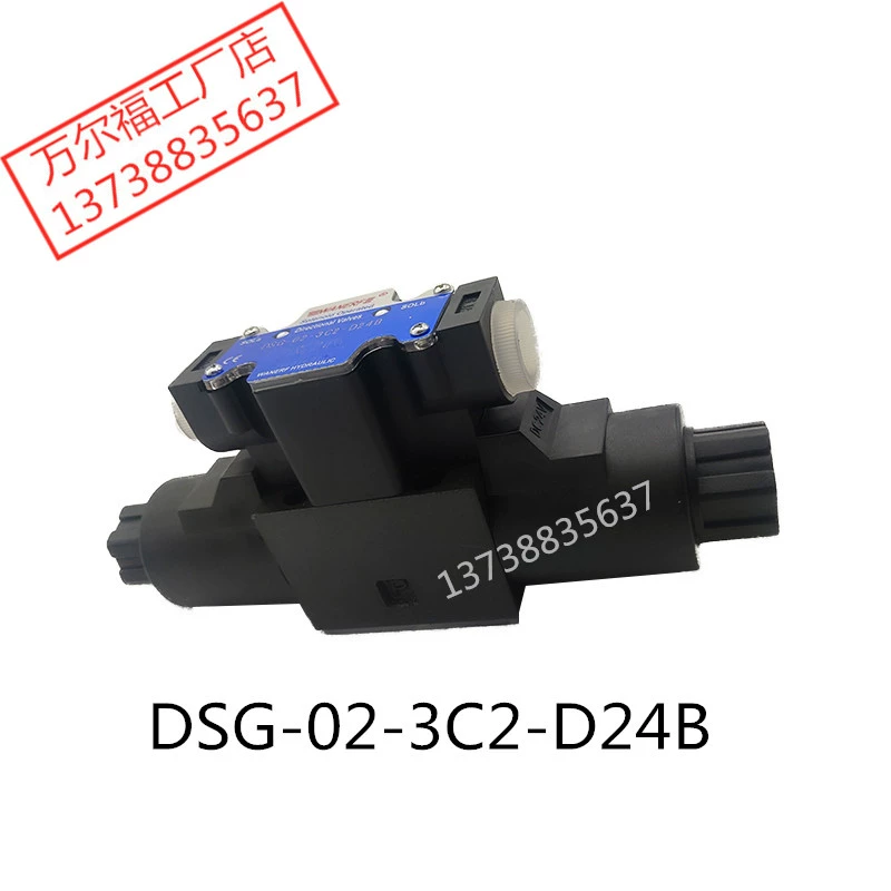 ký hiệu các van thủy lực Van đảo chiều điện từ thủy lực DSG-02-3C2-LW-D24B Van thủy lực DSG-02-3C2-R220B Wanerfu van thuy luc 1 chieu cấu tạo van thủy lực