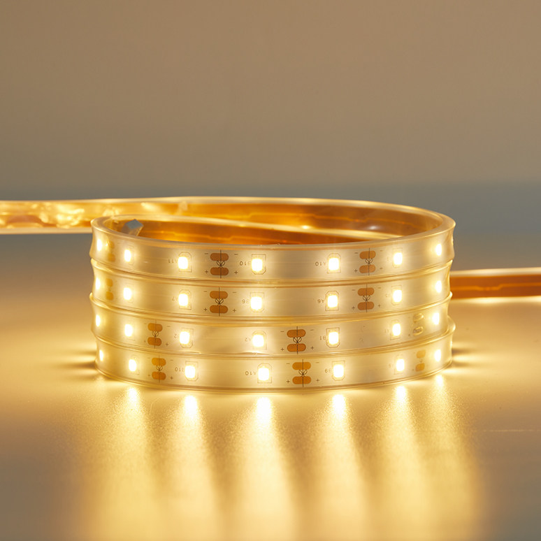 Solar lamp with strip outdoor waterproof LED light strip 12V linear light cob warm light 220V running horse atmosphere festoons