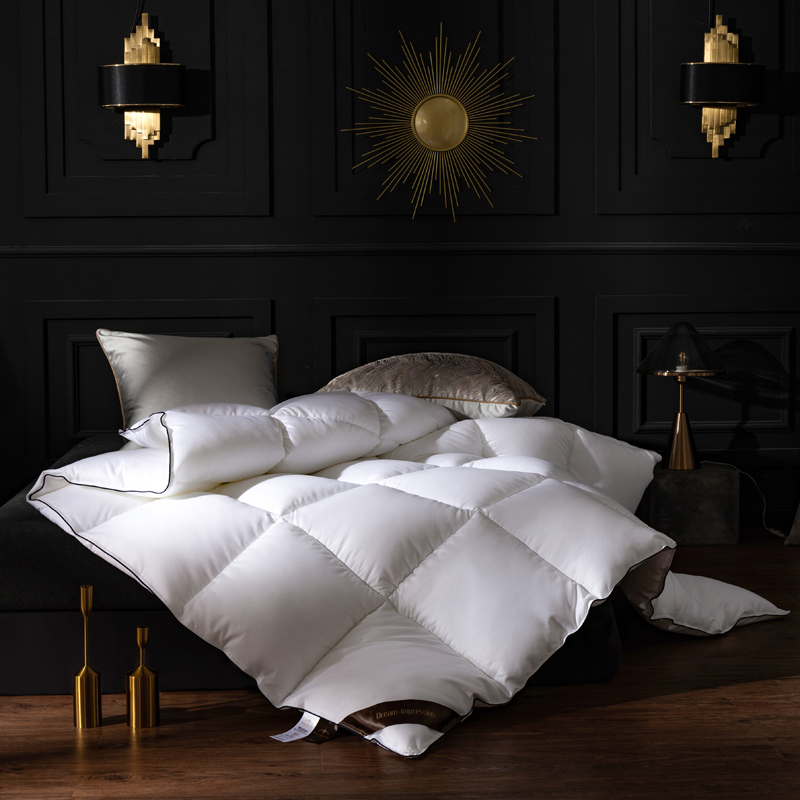 Five Star Hotel Plume Suede Quilt Core Double Winter Quilt With Thickened Warm Spring Autumn Quilt Core Single Student Dormitory Quilt
