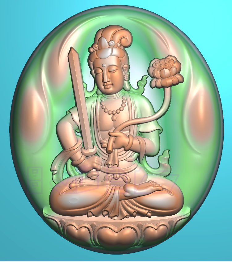 New Vanity Space BodhisattBodhisattva Guanyin patron saint Divine Sculpture of the Buddha Jade Sculpture of Buddha jade Jade Sculpture