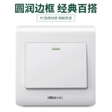 Грезет коммутатора Danglie, однократный переключатель управления, один One Open 1 Open 1 домашняя стена, темная панель установки D1 ​​D1