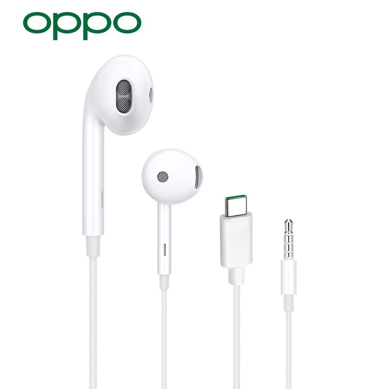 OPPO原装有线耳机FindX2/3/5/6 Reno5/6/7/8/9/10pro type-c接口