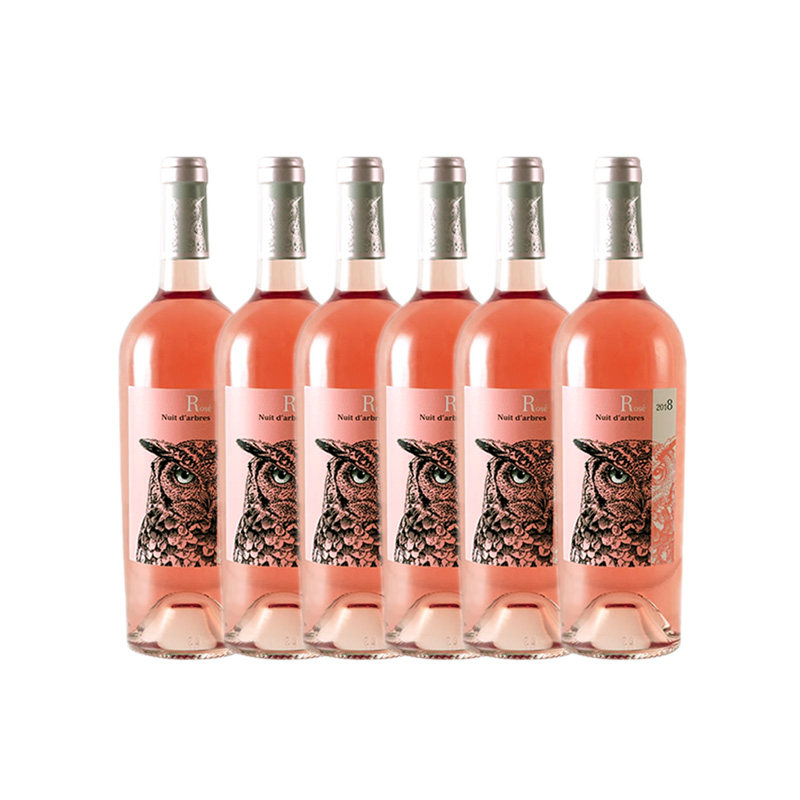 法国进口桃红葡萄酒，少女情怀猫头鹰🌟🍷-桃红静态葡萄酒-淘宝好物网