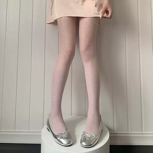 Юбка Бриллианты Священные блестки чулки женские ультра тонкие колготки Сексуальная черная шелковая горячая девушка красивые ноги Блаящие чистый белый шелк лето