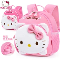 Hello kitty, детский милый школьный рюкзак для детского сада, сумка, 2-3-4-5 лет, анти-потеряшка