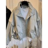 Модный дизайнерский плащ, куртка, изысканный стиль, 2025 года, осенний, французский стиль, подходит для подростков