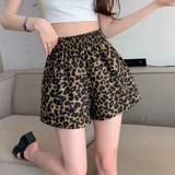 Модные летние дизайнерские шорты для отдыха, изысканный стиль, 2024 года, французский стиль, высокая талия