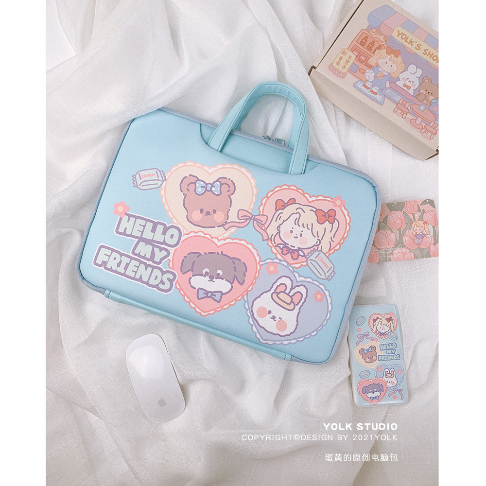 Egg yolk with nutritional original blue partner applies Lenovo's master's Dell Apple 13 3 15 6 inch computer bag