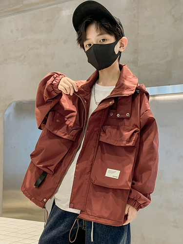 Осенняя куртка для мальчиков, детская весенняя форма, коллекция 2023, подходит для подростков