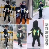 Весенняя летняя одежда, детский спортивный комплект для мальчиков, коллекция 2021, популярно в интернете, в западном стиле, подходит для подростков, в корейском стиле