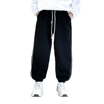 Boy pants spring autumn style 2023 new children Fall sweatpants CUHK childrens autumn clothing sports pants thin and handsome