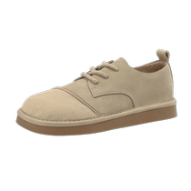 Daphne Daphne Birkenstock shoes for women 2024 new spring genuine leather round-toe ugly flat casual sneakers