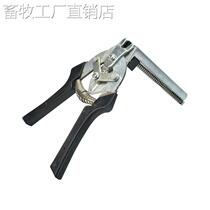 Special cage 83724 pliers M type nail group cage M type buckle with chicken cage zippers Pliers Dog Cage Clasp Nail Forceps