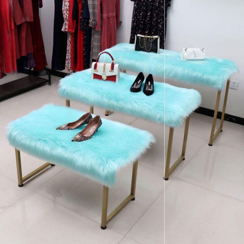 New Non-slip Mat PLUSH SHELF CUSTOM MAT SWEATER WOOL DECORATION CUSHION FLOATING WINDOW SILL MAT SOFA MAT COUNTER SHOP WINDOW