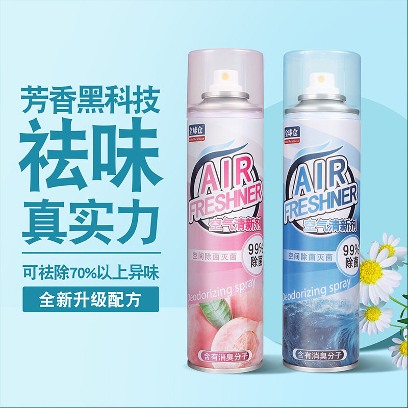 Air Freshener for Bedroom, Long-Lasting Fragrance, Home Bathroom, Car Deodorizer, Fresh Scent, Global Warehouse (360ml)