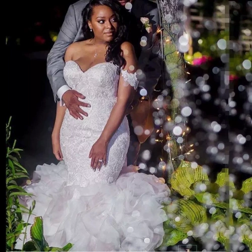 Свадебные платья с русалкой африканской плюс плюс