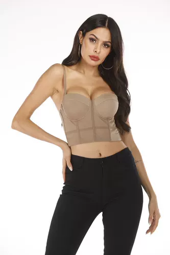 Женский корсет Bustier Braon Sexy Topped Top жилет