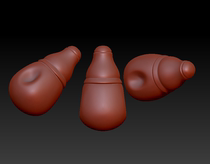 stl three-dimensional round carving model 3D printing wood carving fish eye tee