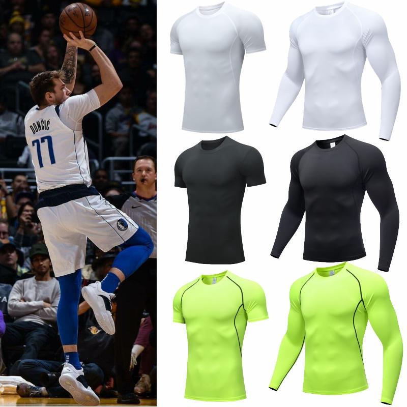 Sports Tights for Men, Long-Sleeved, Short-Sleeved, Quick-Drying, Running, Football, High-Elastic Training, Compression Basketball Clothing, Base Layer Tights Sports Tights for Men, Long-Sleeved, Short-Sleeved, Quick-Drying, Running, Football, High-Elastic Training, Compression Basketball Clothing, Base Layer Tights
