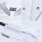 Тонкая дышащая летняя одежда для работы, короткий рукав, изысканный стиль, делается под заказ