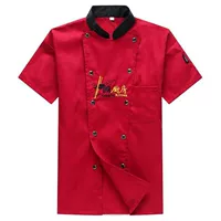 Красная кухня короткие рукава