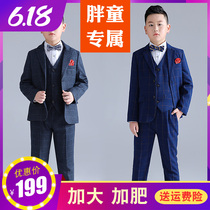 Childrens suits children Gats up piano presenter Show Gown Spring New Fat Version Big Code Little West Suit