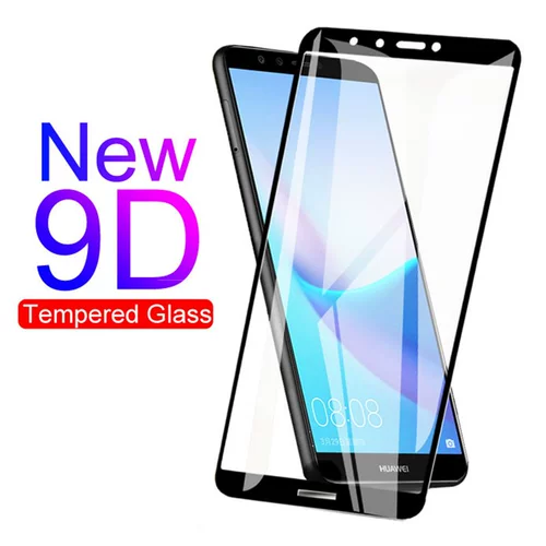 9 -й закаленное стекло для Huawei Y7 Y6 Y5 Prime 2018 Y9 Prime