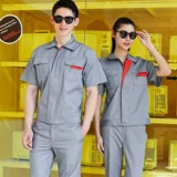 Летний тонкий износостойкий комбинезон подходит для мужчин и женщин, короткий рукав