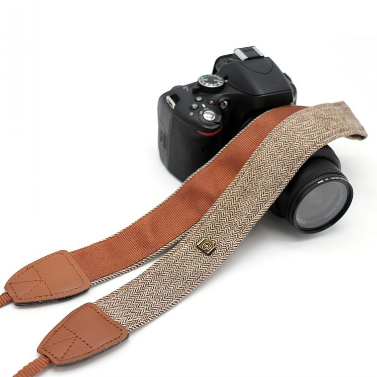 Cotton Camera Braces Single Anti-Camera Braces Decompression Retro micro-single photo shoulder strap hanging strap-Taobao