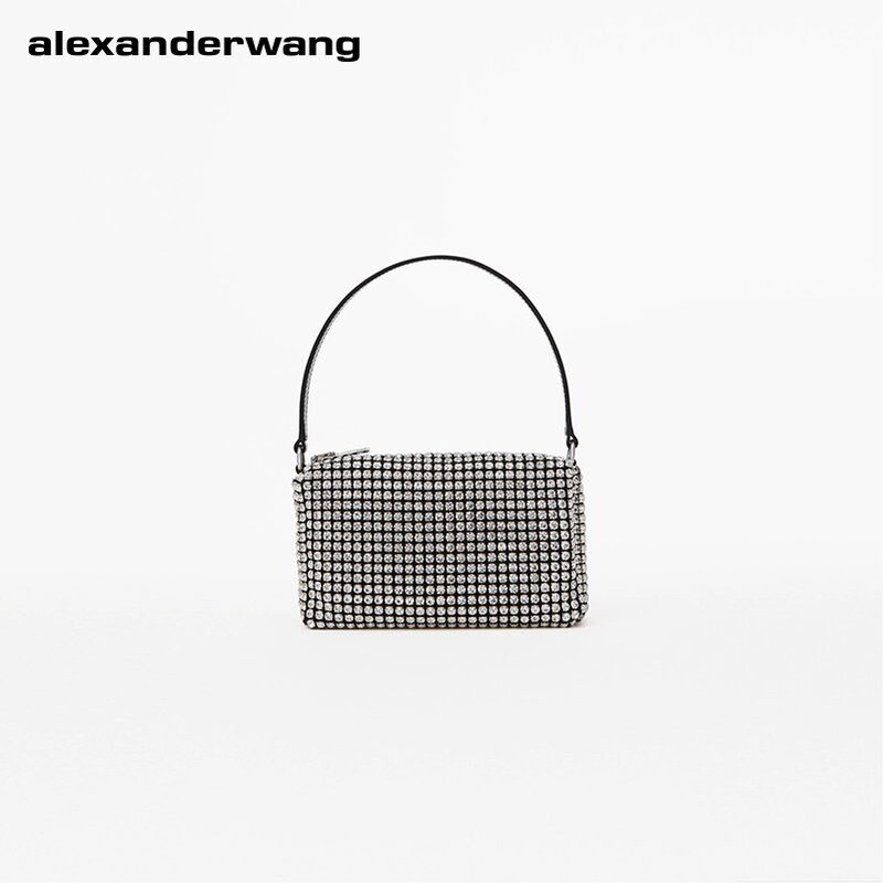 Alexanderwang Alexander Wang Official Heiress Artificial Rhinestone Diamond Bag Handbag Women's Bag Alexanderwang Alexander Wang Official Heiress Artificial Rhinestone Diamond Bag Handbag Women's Bag