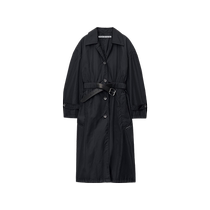 Selected 50% off] alexanderwang Ms. Alexander Wang belt decorated coat windbreaker