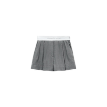 New arrivals for fall] alexanderwang high-waisted pleated shorts with Ms. Wang’s logo