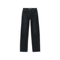 alexanderwang womens logo pocket ez mid-rise jeans
