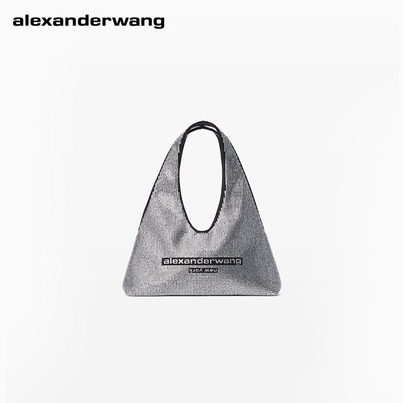 [Summer New Model] Alexanderwang Alexander Wang Official Pike Mini Crossbody Crescent Bag Women's Bag