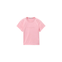 alexanderwang logo embossed acid wash slim fit t-shirt