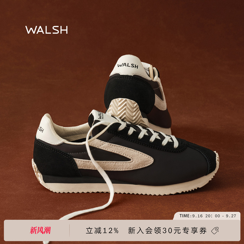 Walsh丨London London Series 26 Early Autumn Forrest Gump Shoes Retro Jogging Sneakers Casual Shoes for Men and Women Walsh丨London London Series 26 Early Autumn Forrest Gump Shoes Retro Jogging Sneakers Casual Shoes for Men and Women