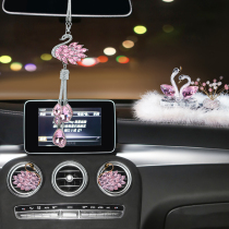 Car center console ornaments Net red goddess car perfume air outlet aromatherapy high-end car interior supplies