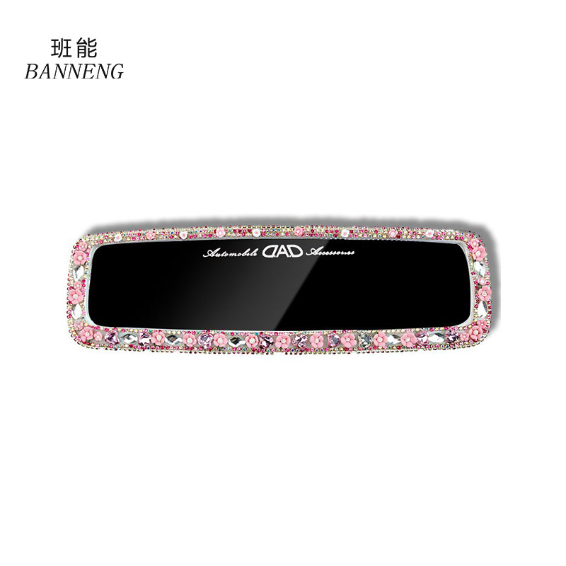 Car Rearview Mirror Pendant Goddess Nnet Red Crystal On-board Pendant Accessories Fashion New Interior Decoration Items Big-Taobao