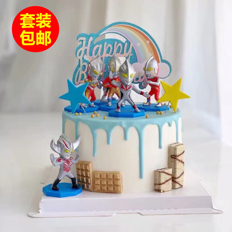 New Ottman Cake Decoration for the Dicacero Superman Boy Birthday Bakery Set