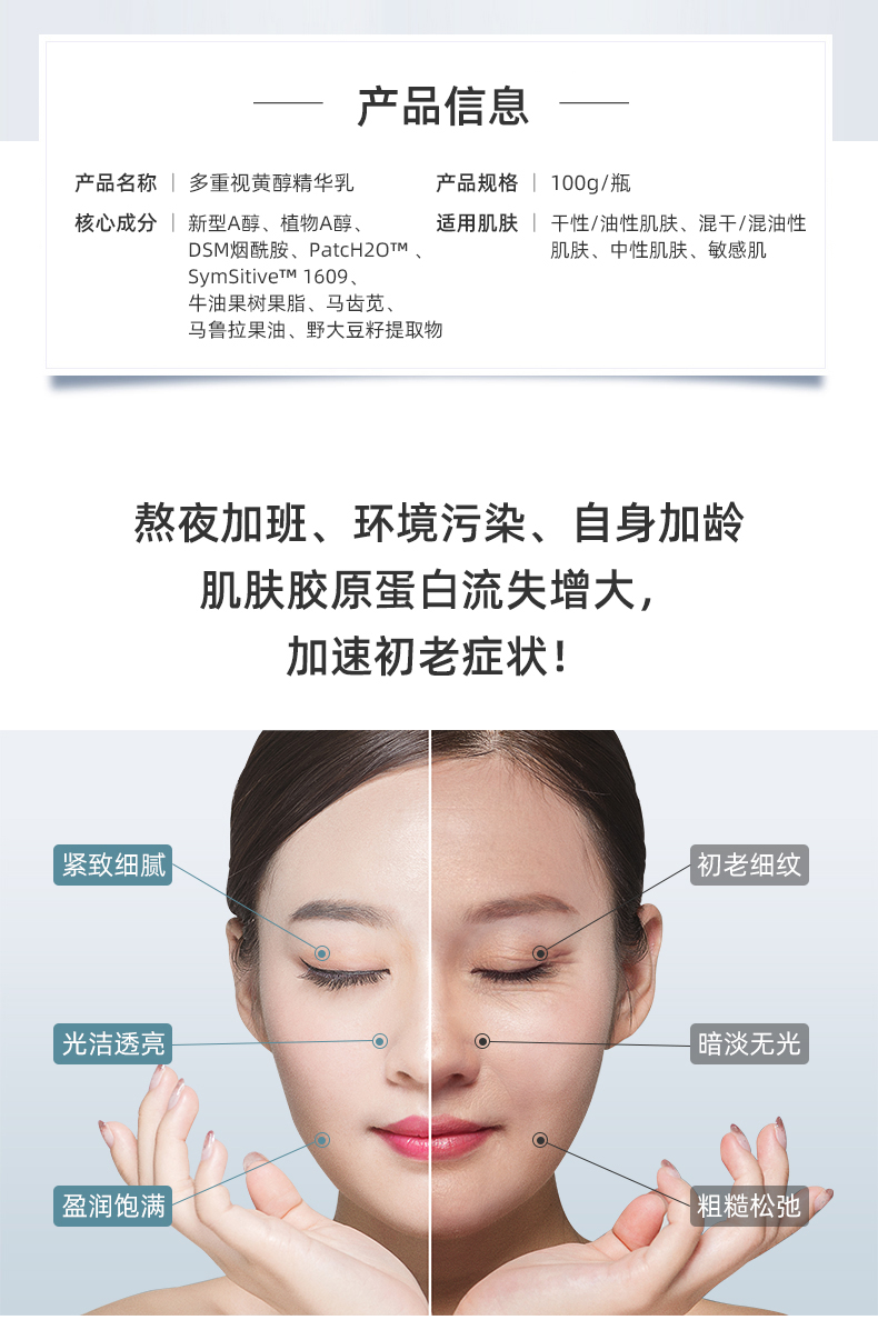 骆王宇推荐 神秘博士视黄醇精华乳液维a醇淡纹抗初老熬夜修护 骆王宇推荐 神秘博士视黄醇精华乳液维a醇淡纹抗初老熬夜修护