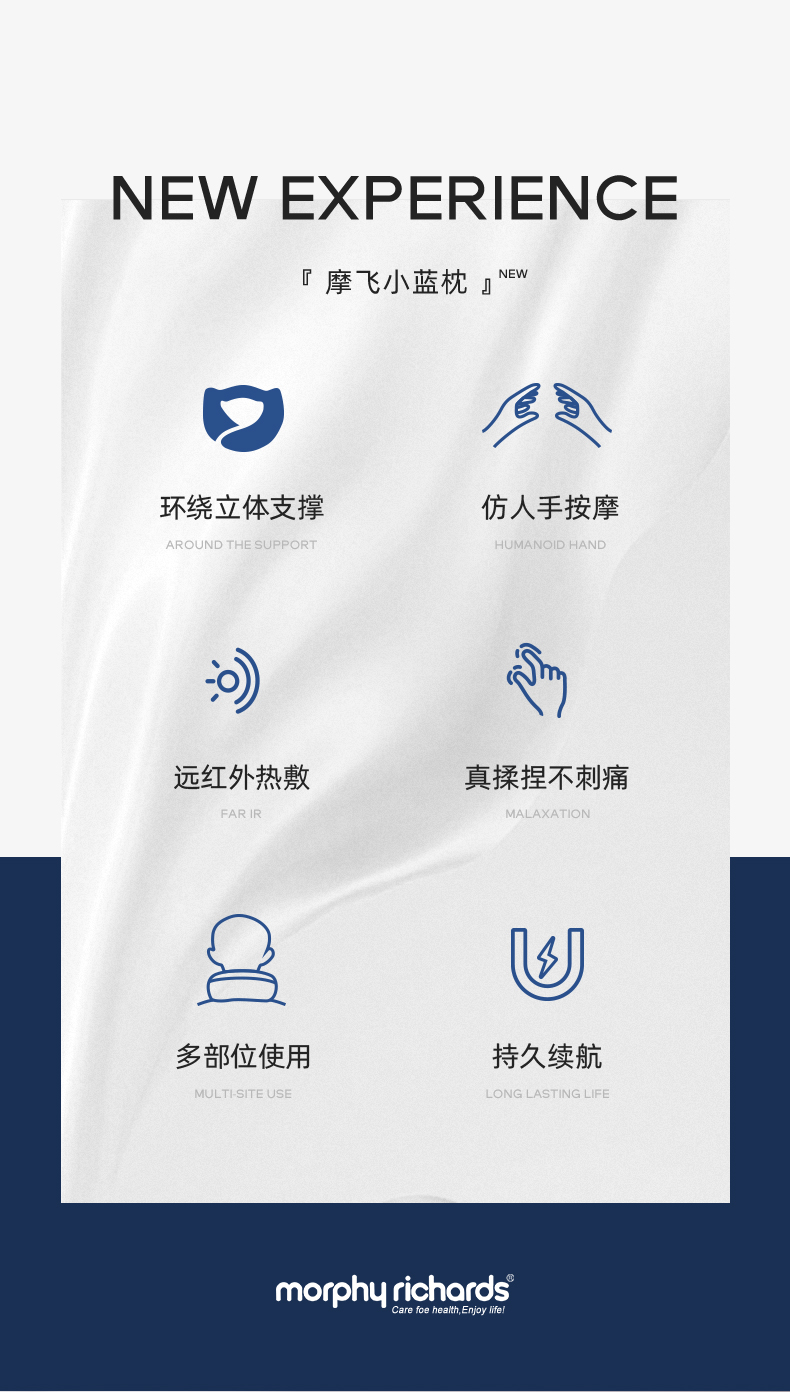 摩飞 颈部按摩仪 360环绕支撑 图3
