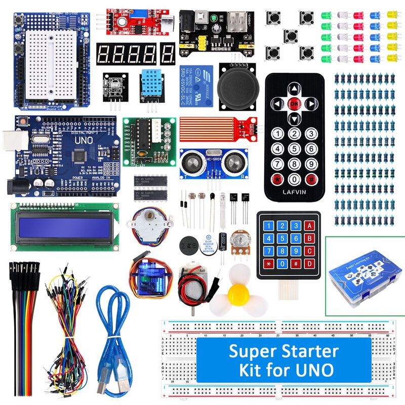 Arduino uno r3 Starter Project kit mega2560 super full kit