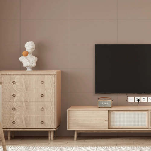 Самоклеящаяся наклейка на стену из искусственного алюминия и пластика, похожая на кожу, однотонные водонепроницаемые и влагостойкие обои, теплая стена спальни, уродливая декоративная наклейка