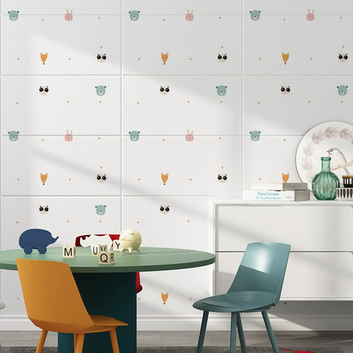 Самоклеющиеся трехмерные мультяшные обои на стену, 3D