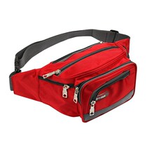 Sports fanny pack for men and women 2020 new canvas multi-function large capacity cash register bag mobile phone mens money business bag