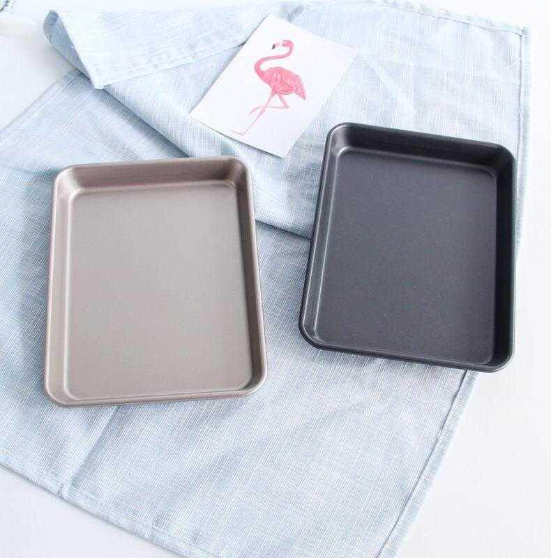 Baking tray 22 * 17cm oven with non-stick cake molds 45 * 32 Home rectangular 6 baking tools 38 * 27cm