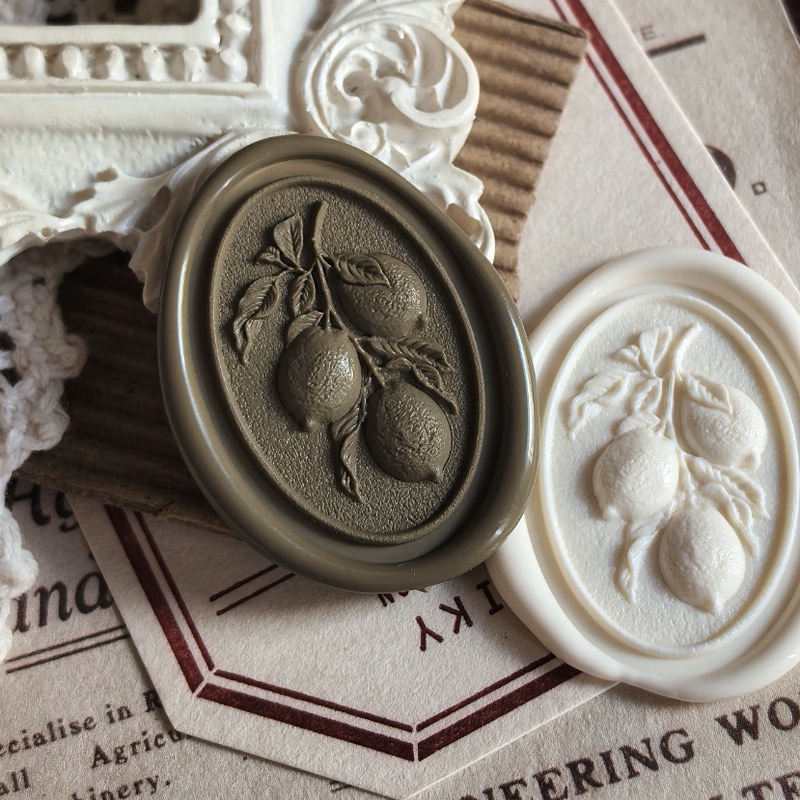 【Sealing Wax Stamp】S.No.117 Midsummer Lemon Journal Gift Decorative Stamp 【Sealing Wax Stamp】S.No.117 Midsummer Lemon Journal Gift Decorative Stamp