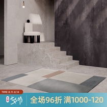 (Jiayin original)Handmade wool carpet Villa living room carpet Nordic ins modern minimalist bedroom carpet customization