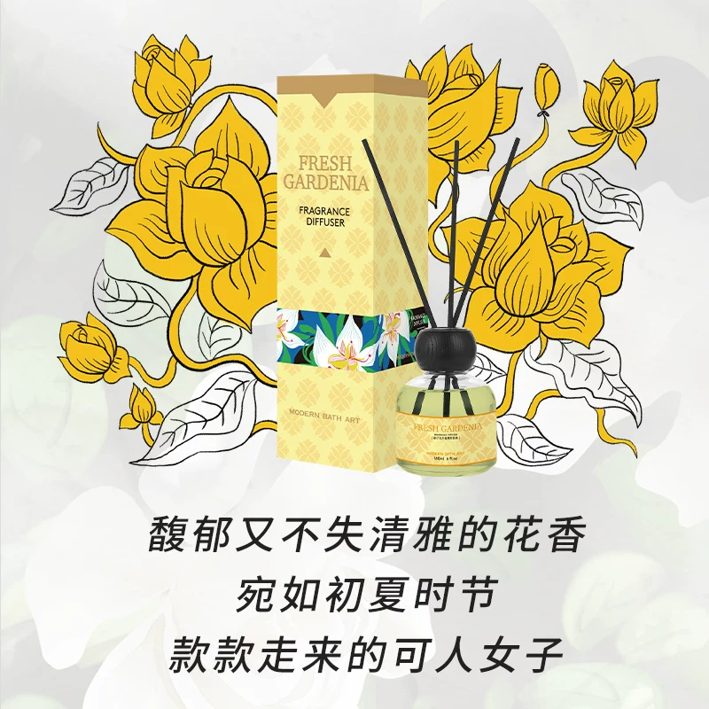[Хит продаж в магазине] Современная Gardenia Blooming Fireless Ароматерапия для гостиной спальни ванной комнаты украшения аромотерапия