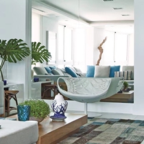 Modern Design GRP Hollowed-out Fold Butterfly Casual Chair Minima Home Living Room Swivel Profiled Sofa Chair